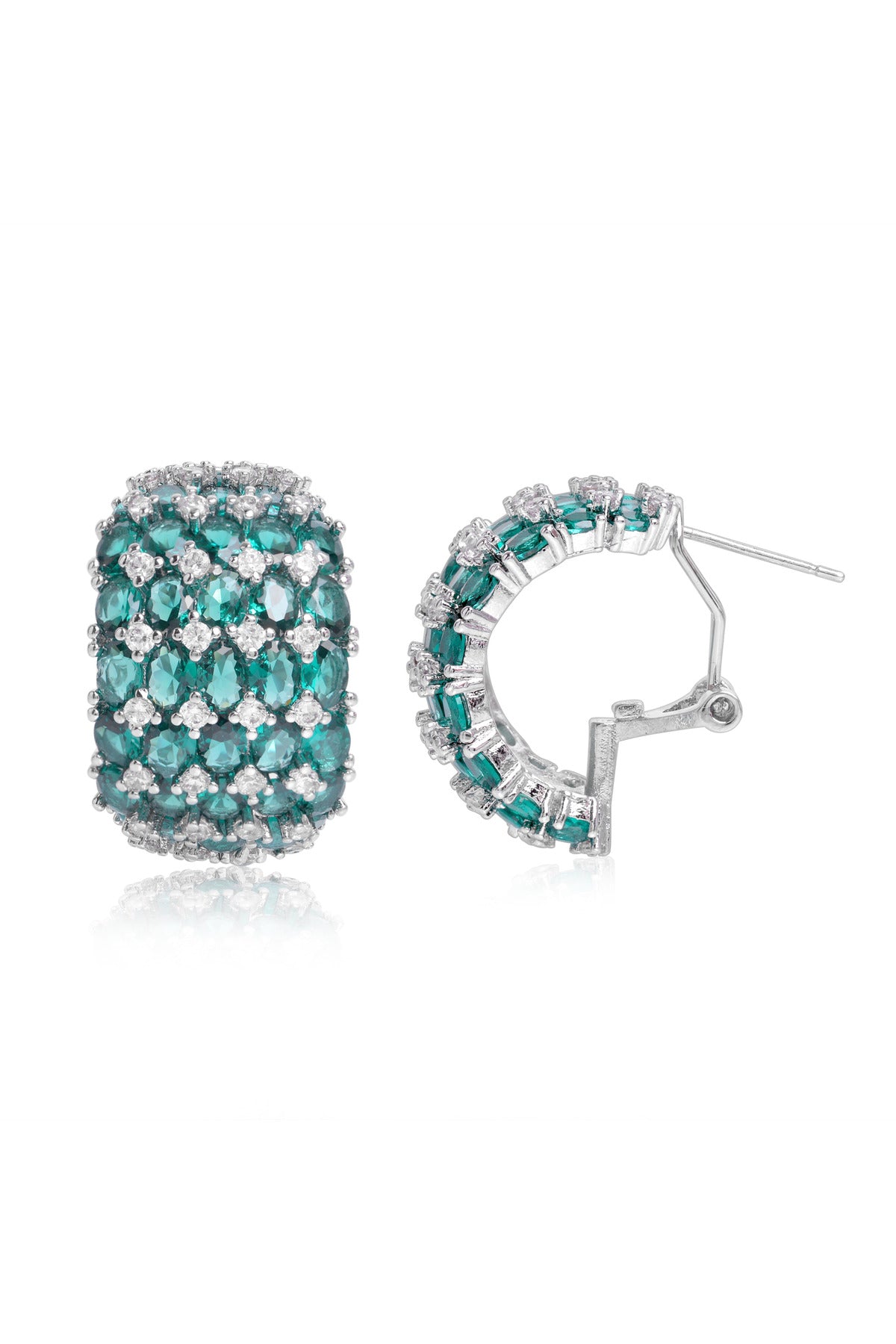 Earrings | Midnight Spark Hoops