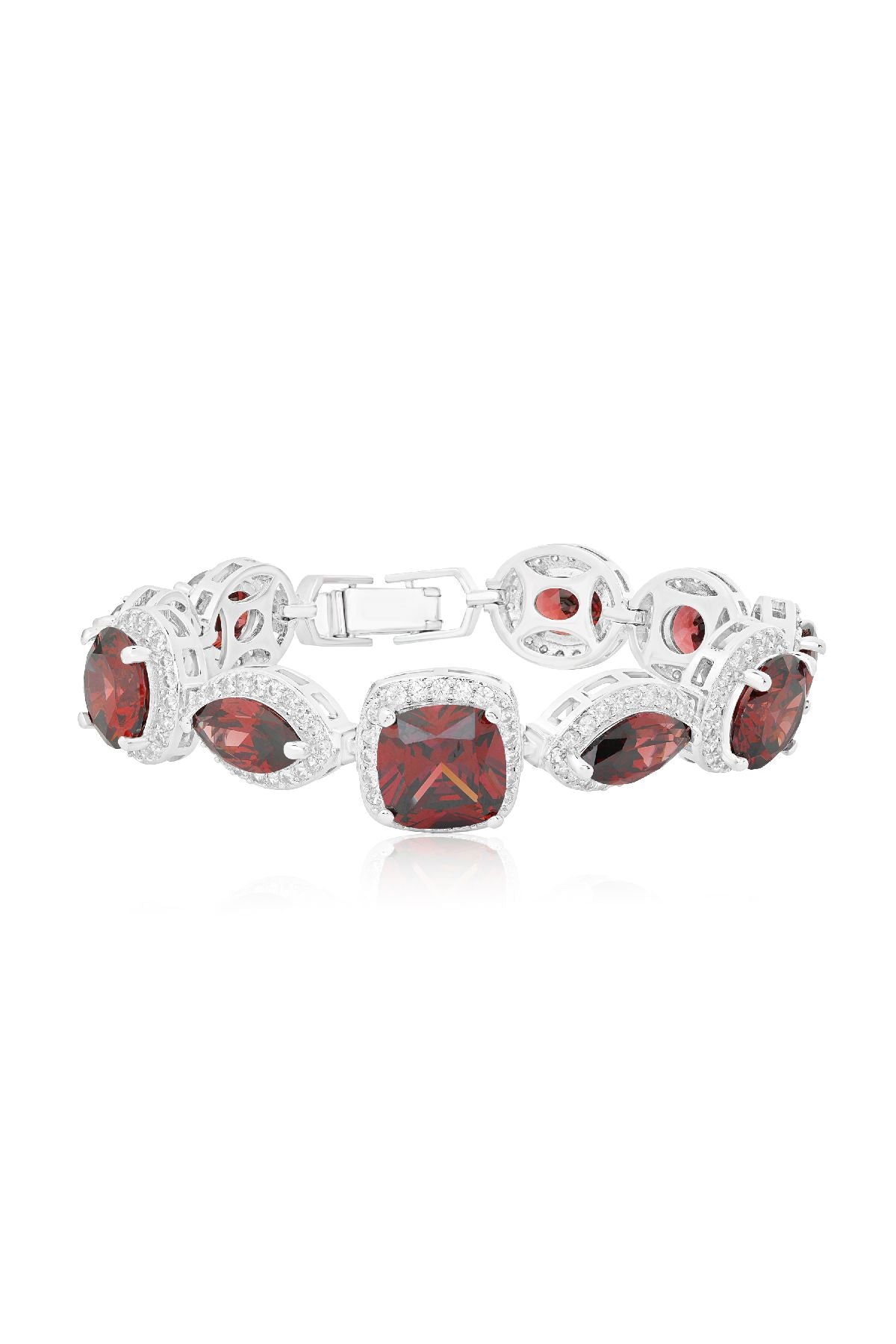 Midnight Bloom Diamante Bracelet