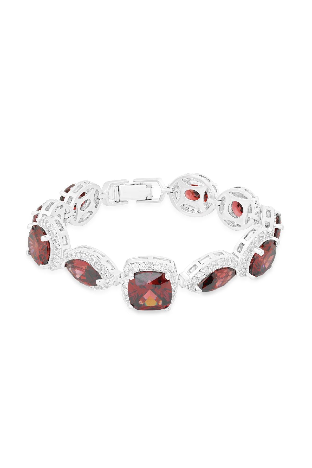 Midnight Bloom Diamante Bracelet