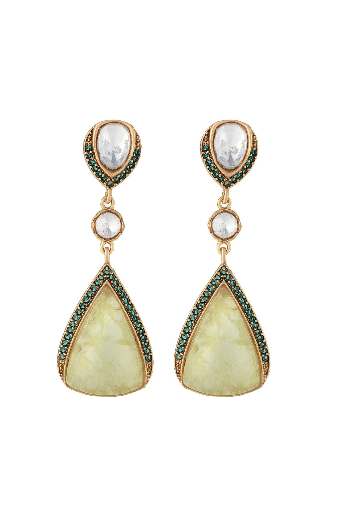 Coral Glow Earrings