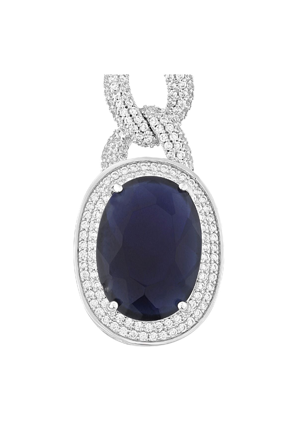 Earrings | Indigo Mirage Diamante