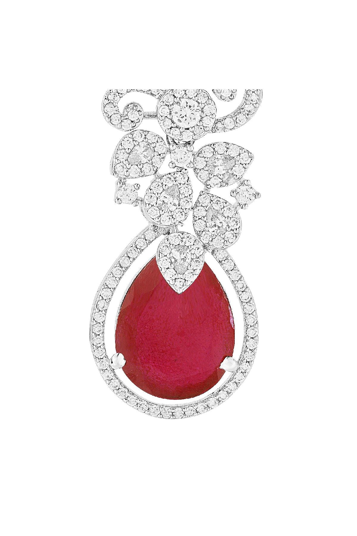 Earrings | Fiery Radiance Diamante