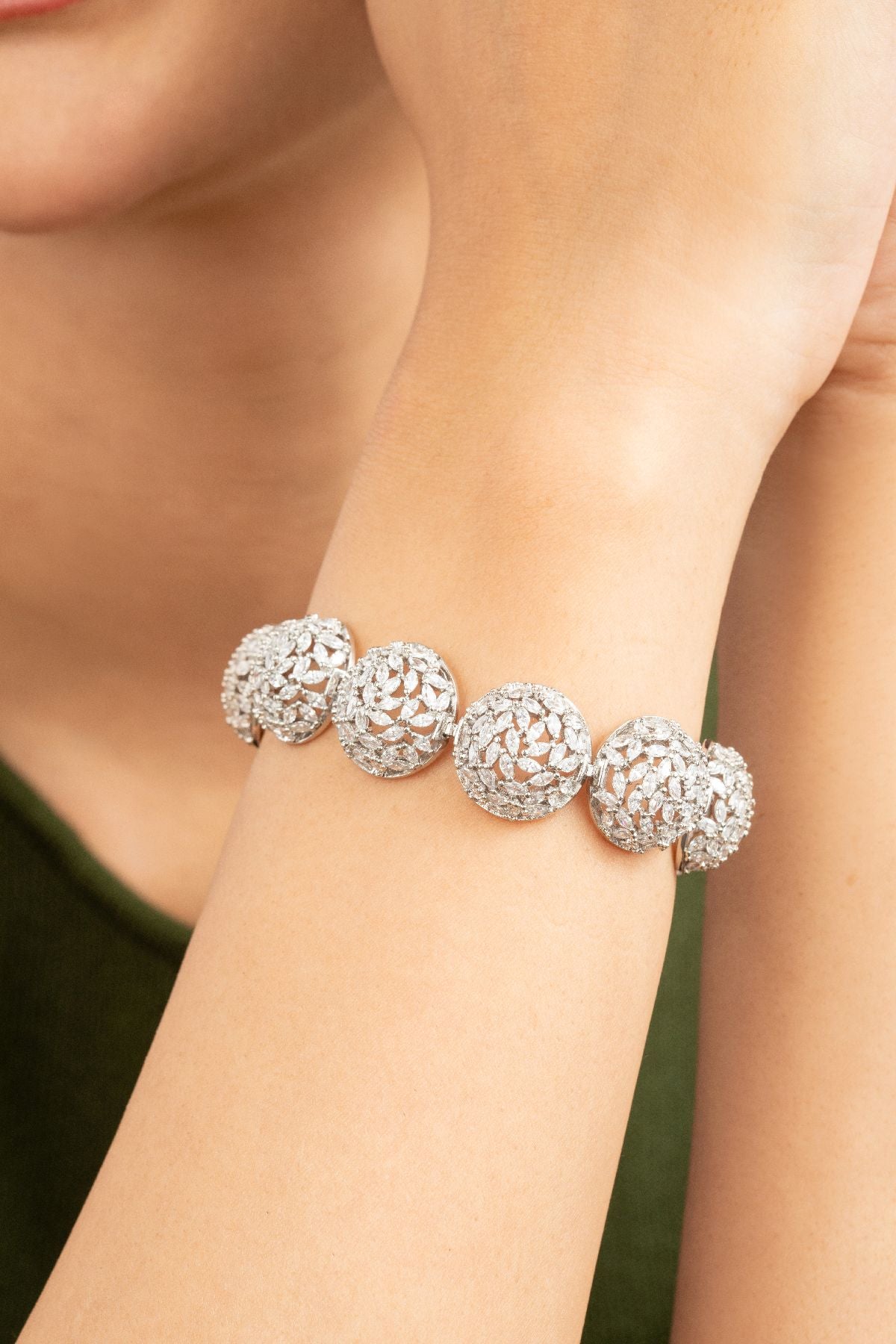 Exquisite Marquise Tennis Bracelet
