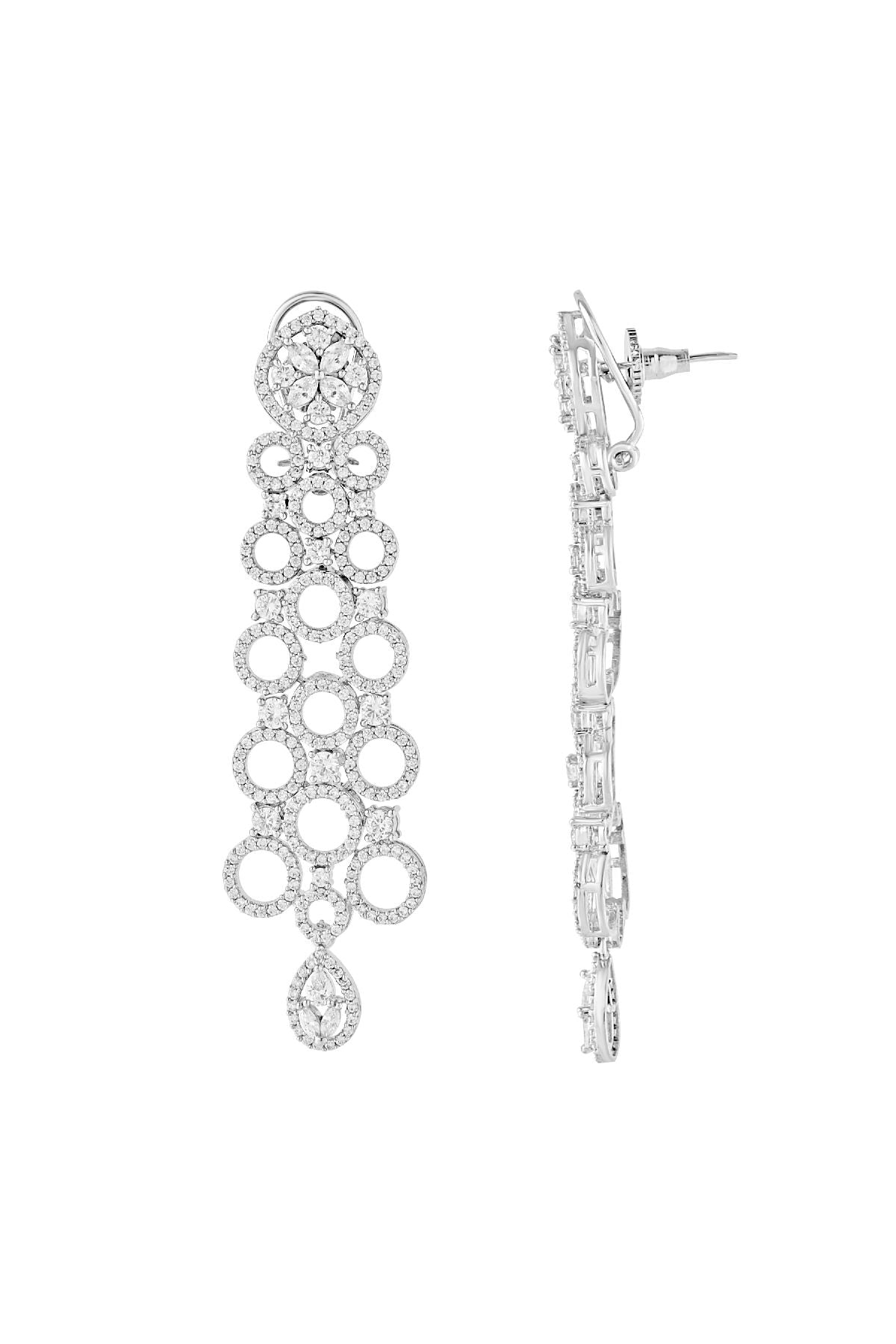 Dazzling Diamante Danglers