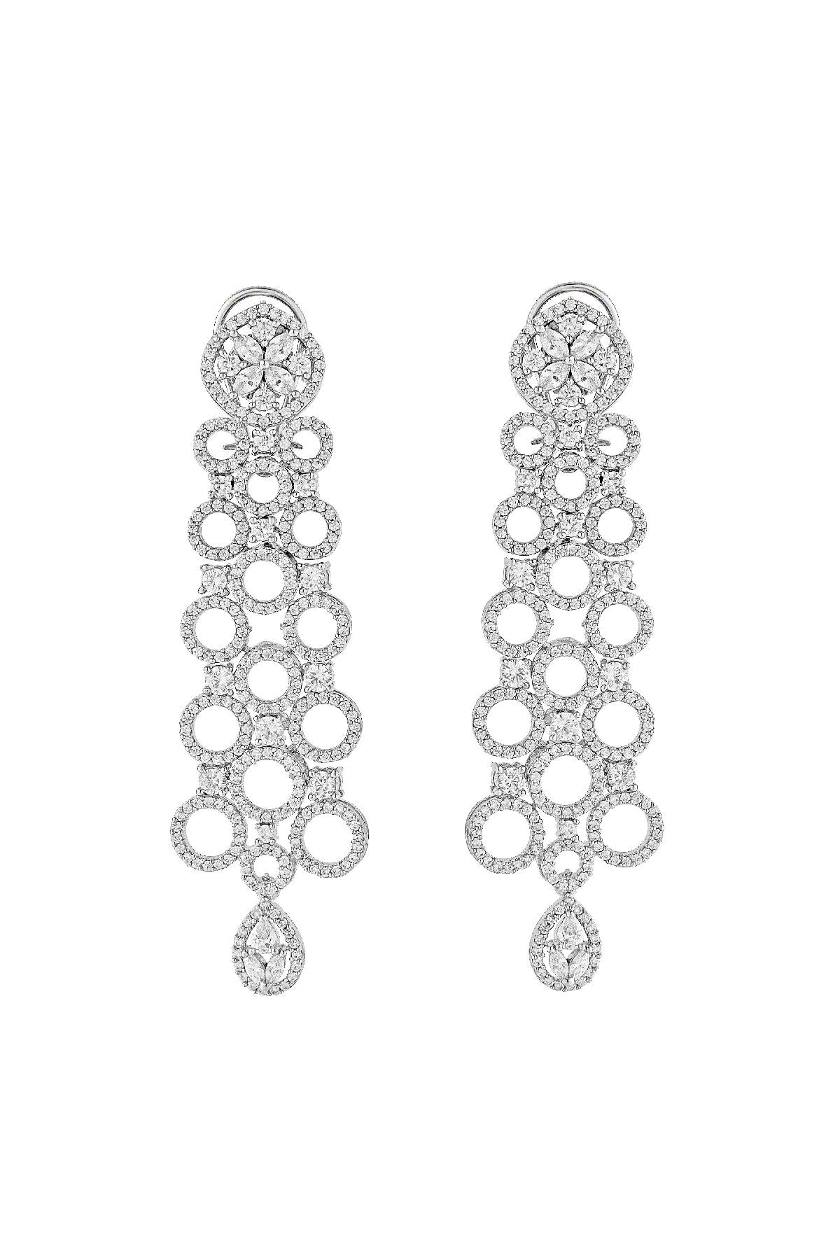 Dazzling Diamante Danglers