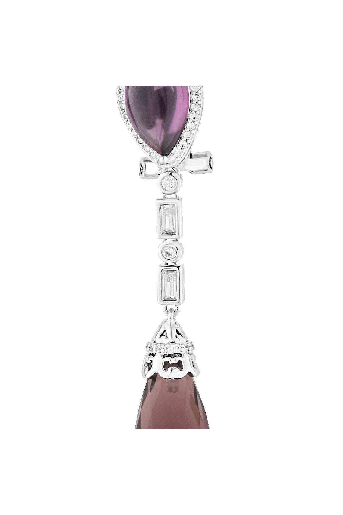 Earrings | Regal Amethyst Drops