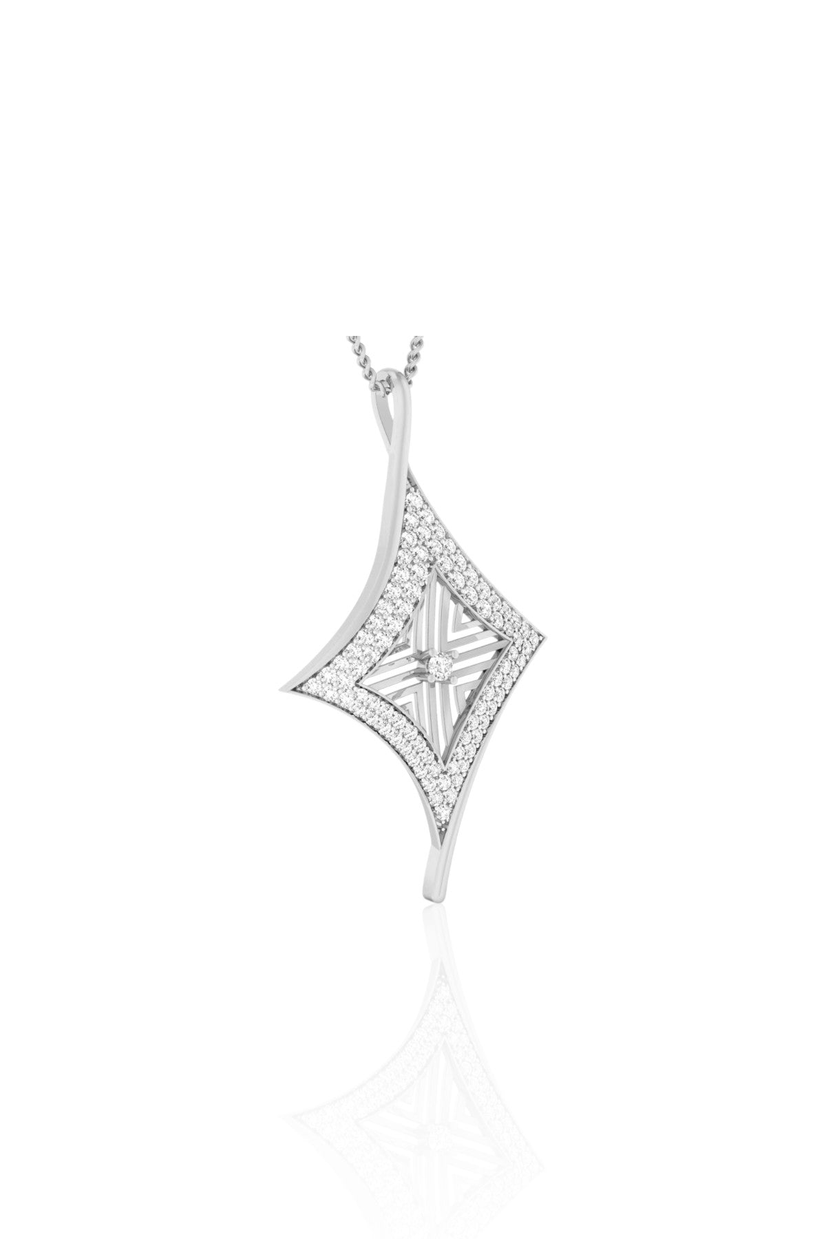 Pendant Set | Nova Frame Set | Sterling Silver