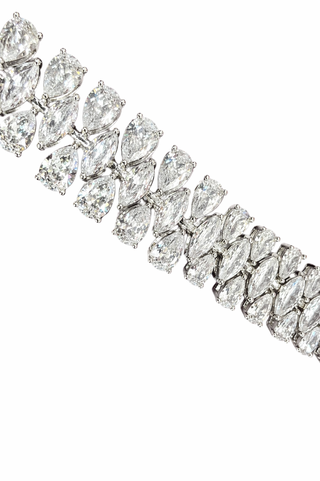Bracelet | Crystal Cascade Tennis Bracelet
