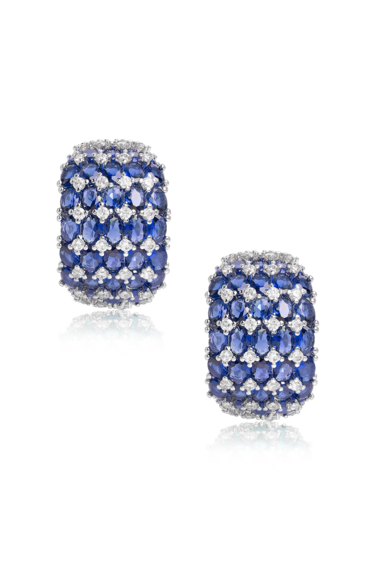 Earrings | Midnight Spark Hoops