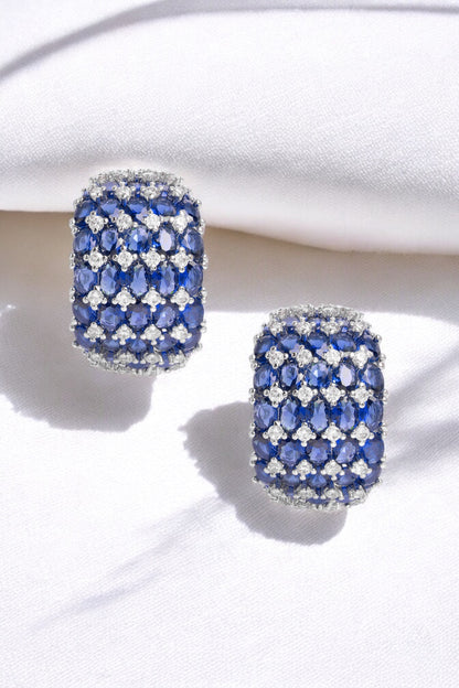 Earrings | Midnight Spark Hoops