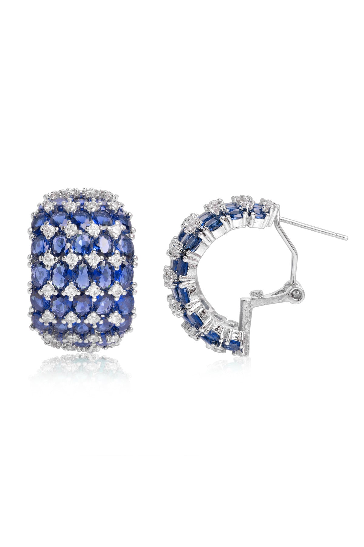 Earrings | Midnight Spark Hoops