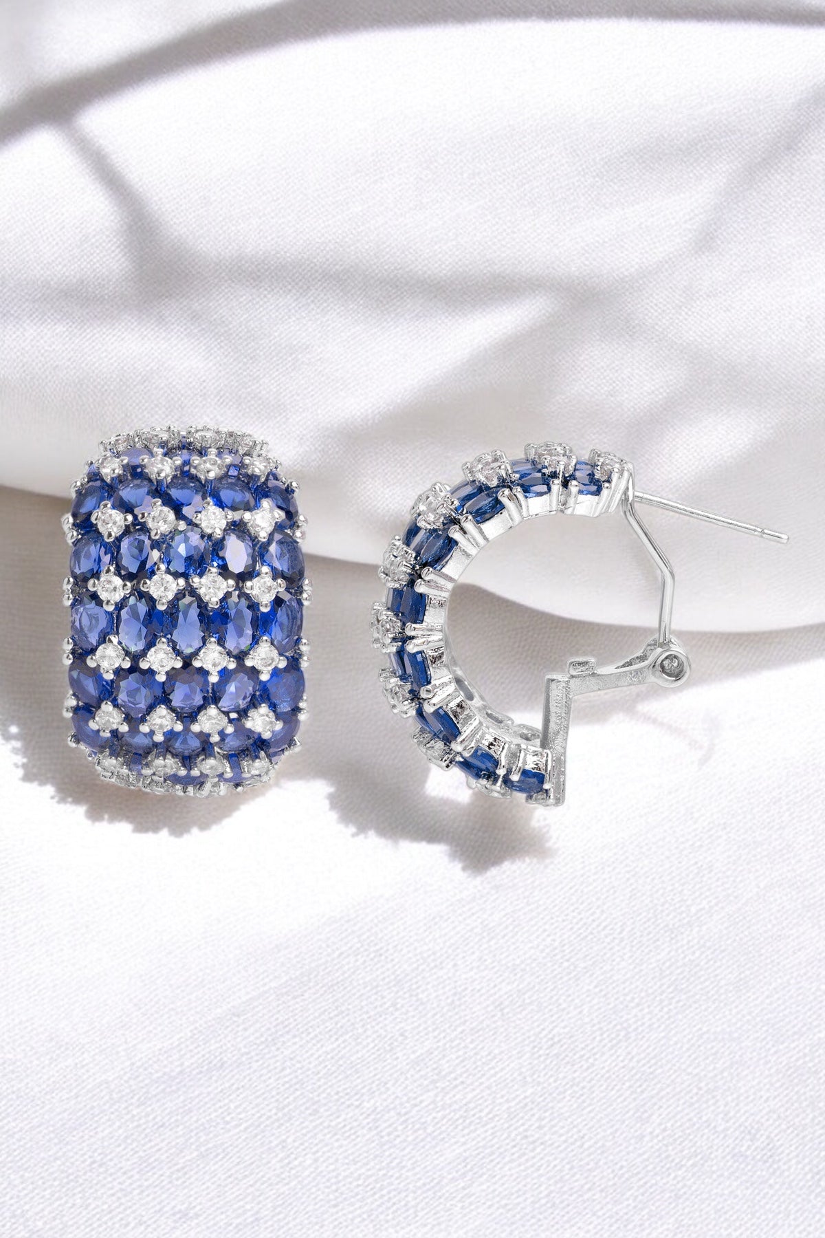 Earrings | Midnight Spark Hoops