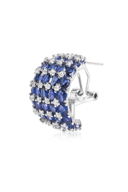 Earrings | Midnight Spark Hoops