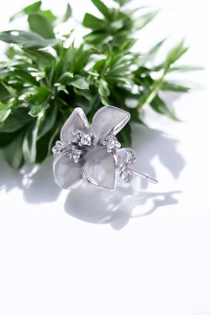 Earrings | Pearlescent Bloom Studs