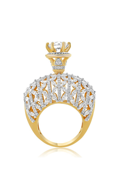 Ring | Intricate Layered Diamante