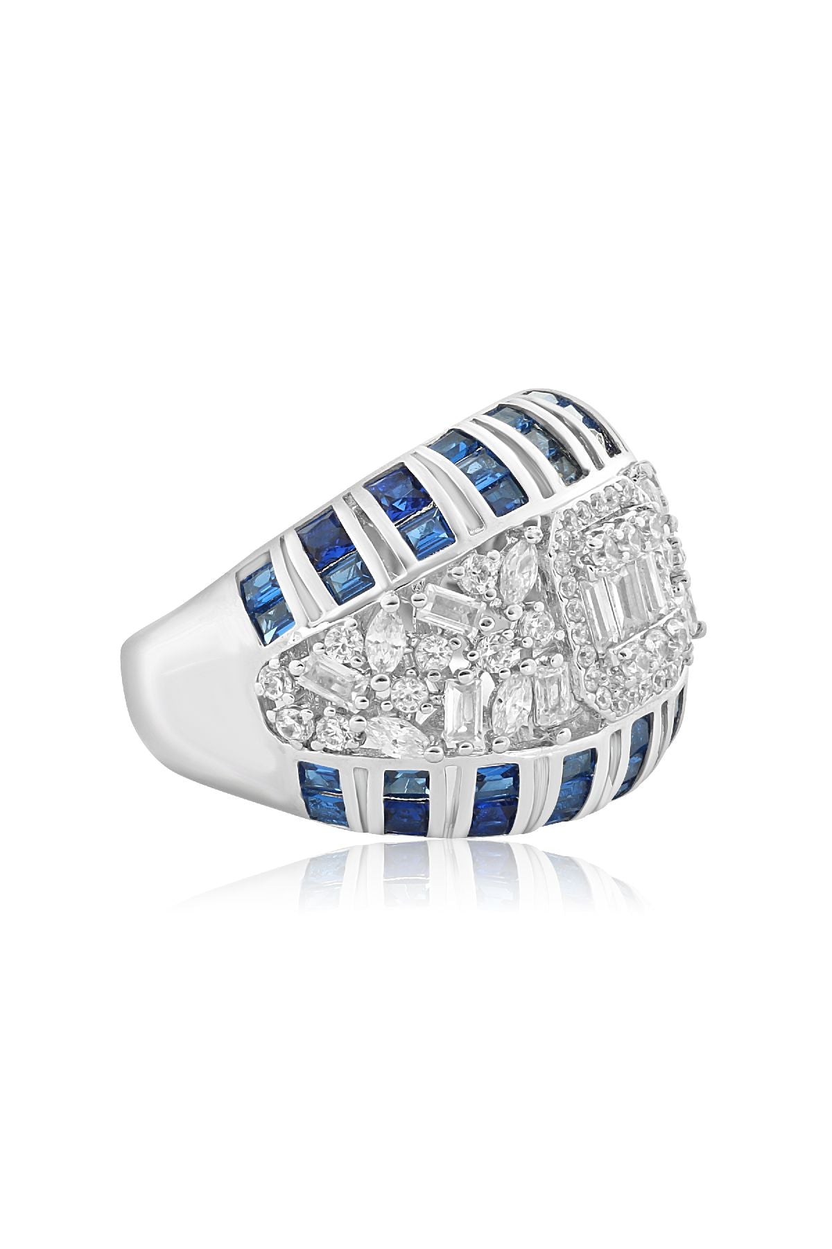 Ring | Blue Radiance Diamante