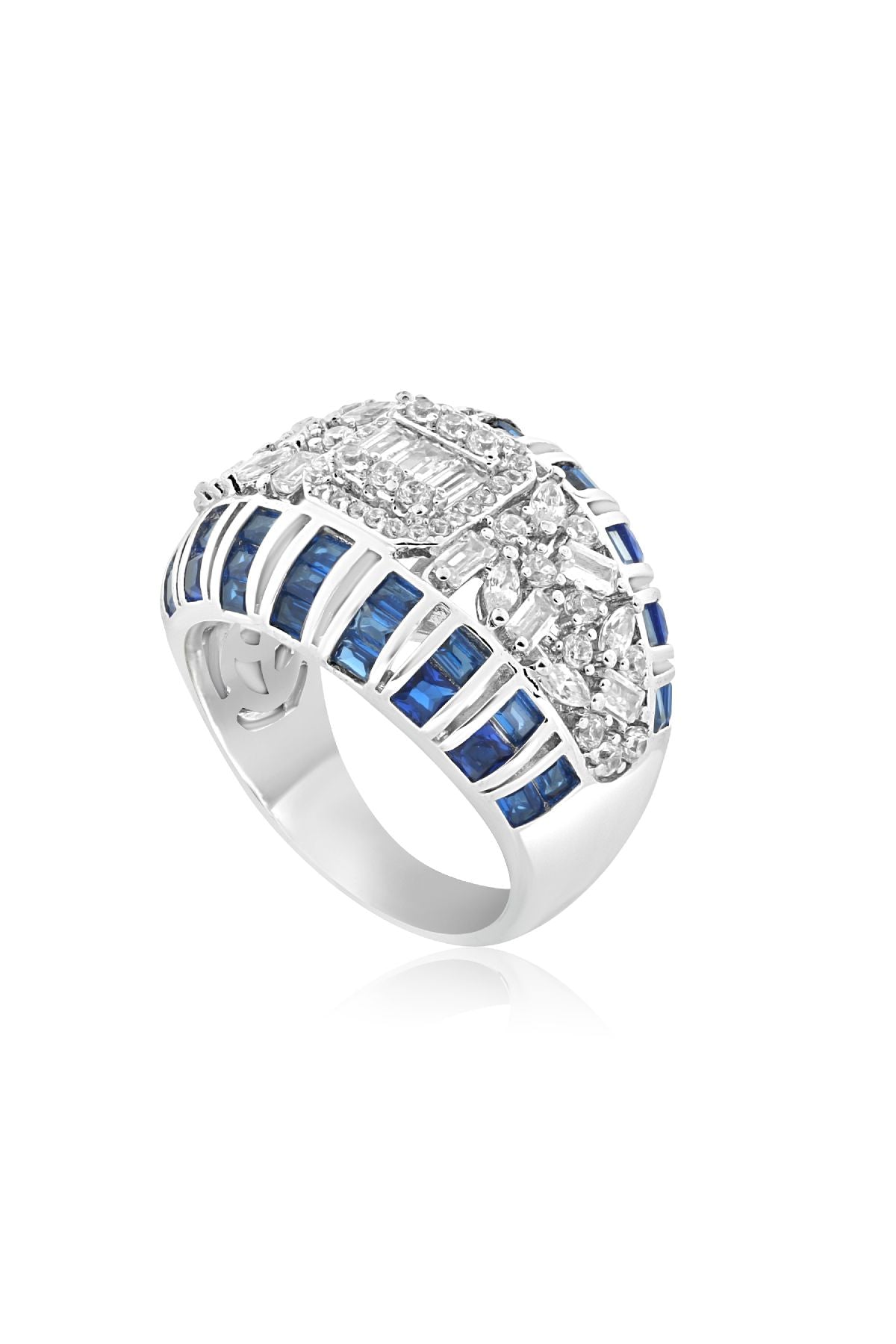 Ring | Blue Radiance Diamante