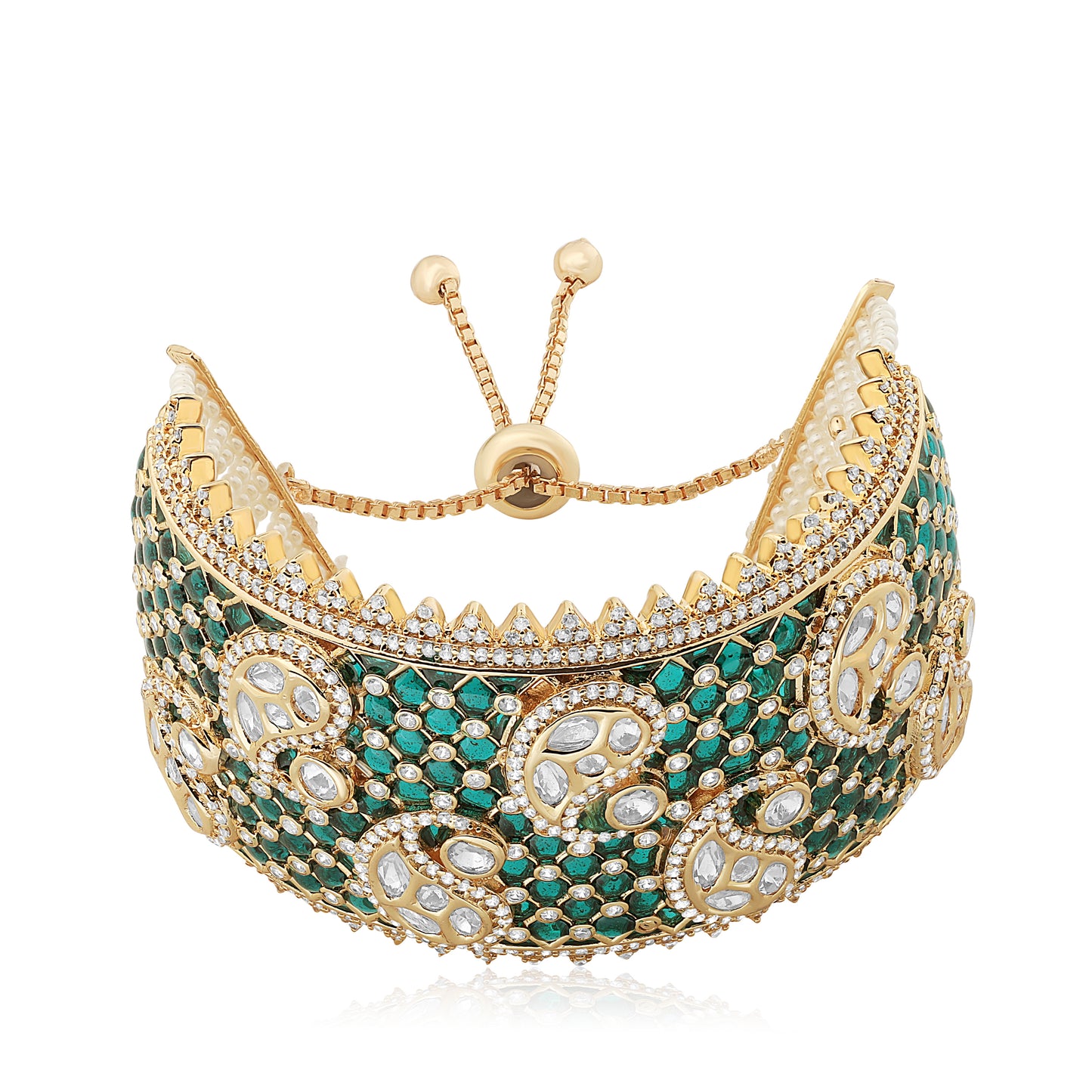Emerald Enchant Adjustable Bracelet