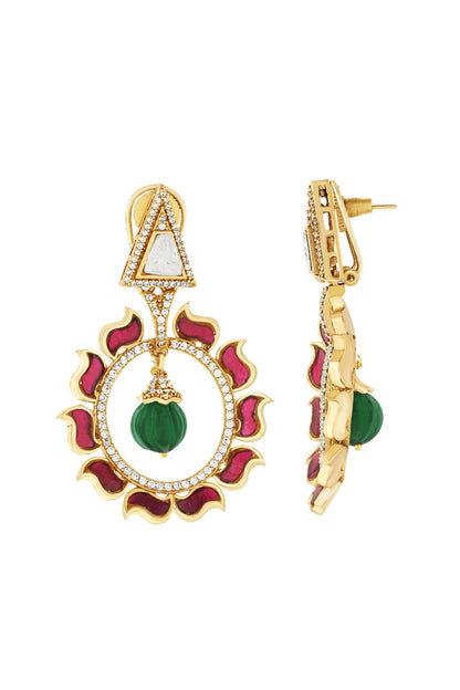 Earrings | Golden Azure