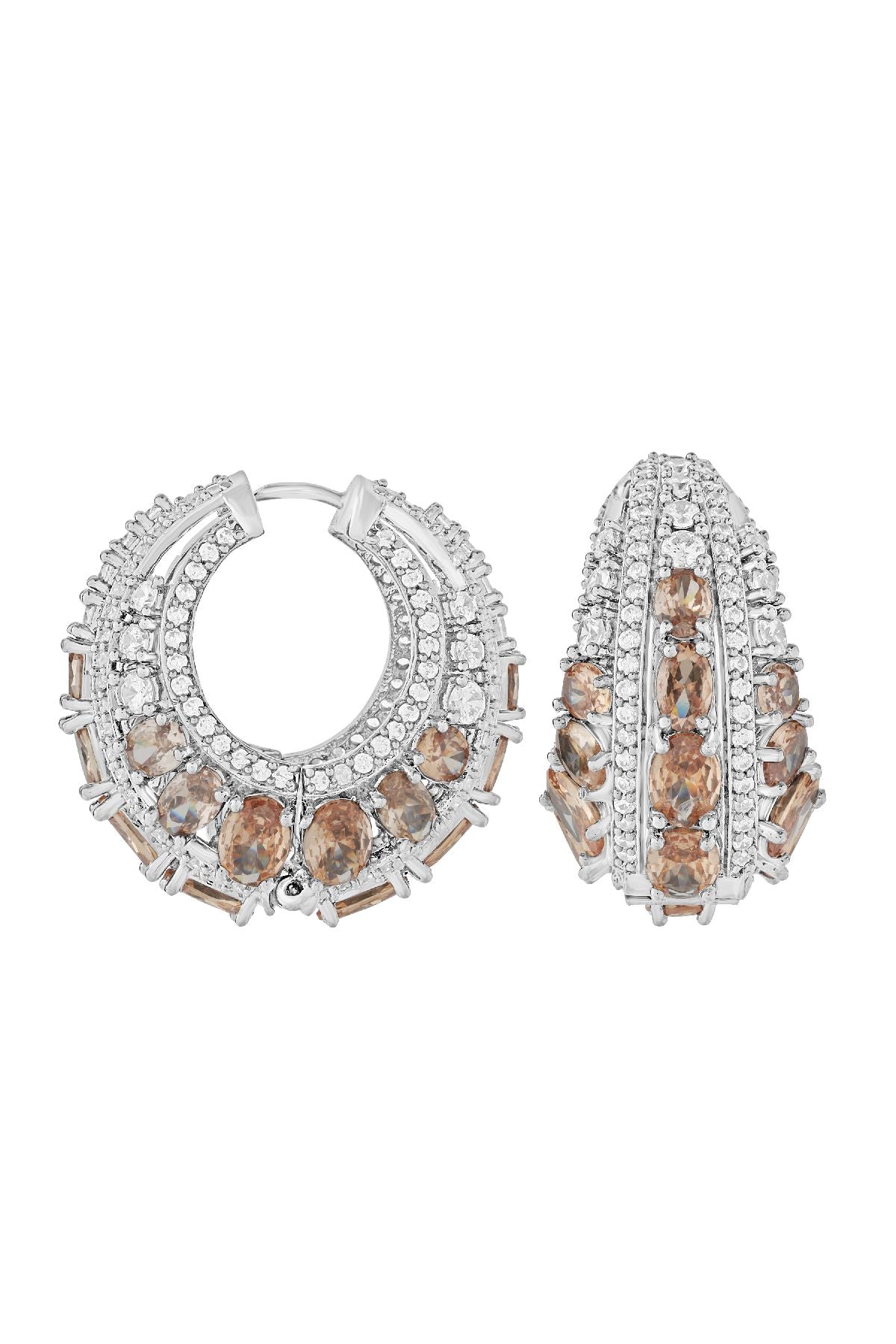 Earrings | Opulent Hues Hoops