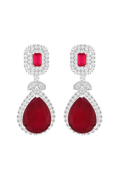 Earrings | Starlit Scarlet Drops