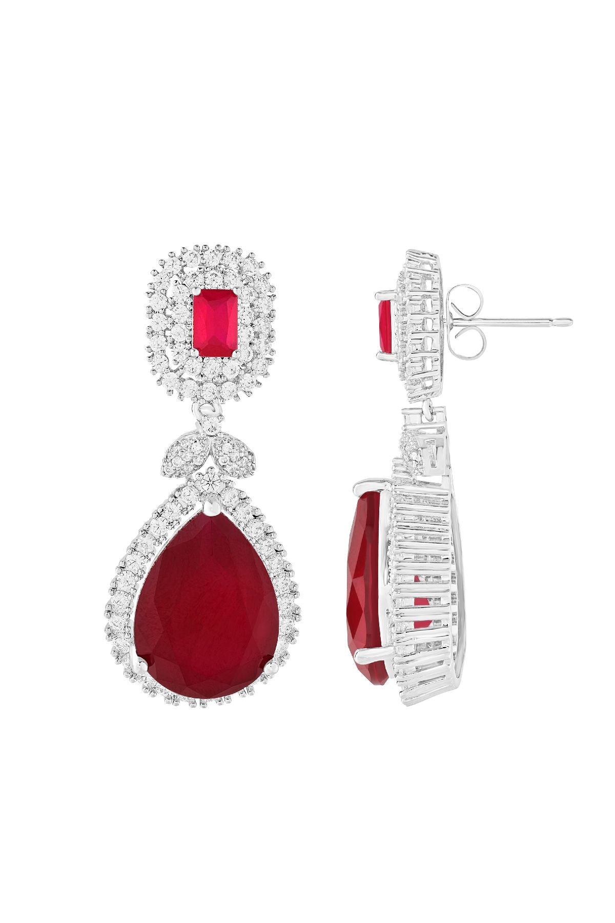 Earrings | Starlit Scarlet Drops