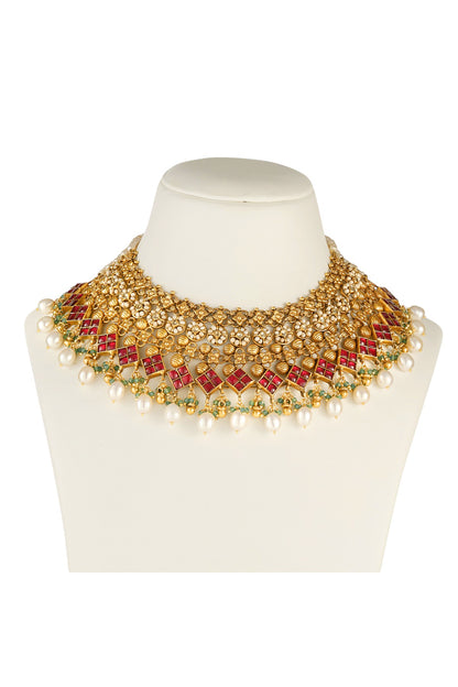 Necklace Set | Nayab Dulhan Sterling Silver Set