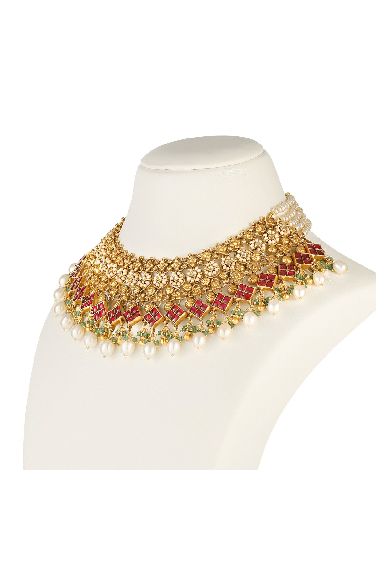 Necklace Set | Nayab Dulhan Sterling Silver Set