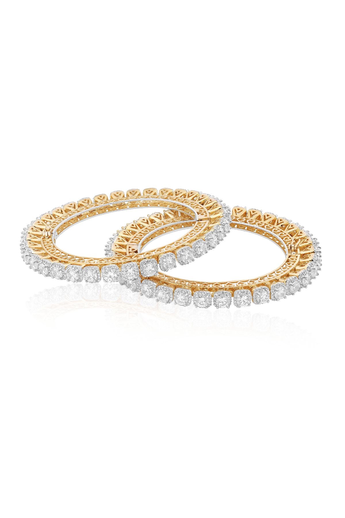 Bangles | Diamante Fusion Openable Bangles