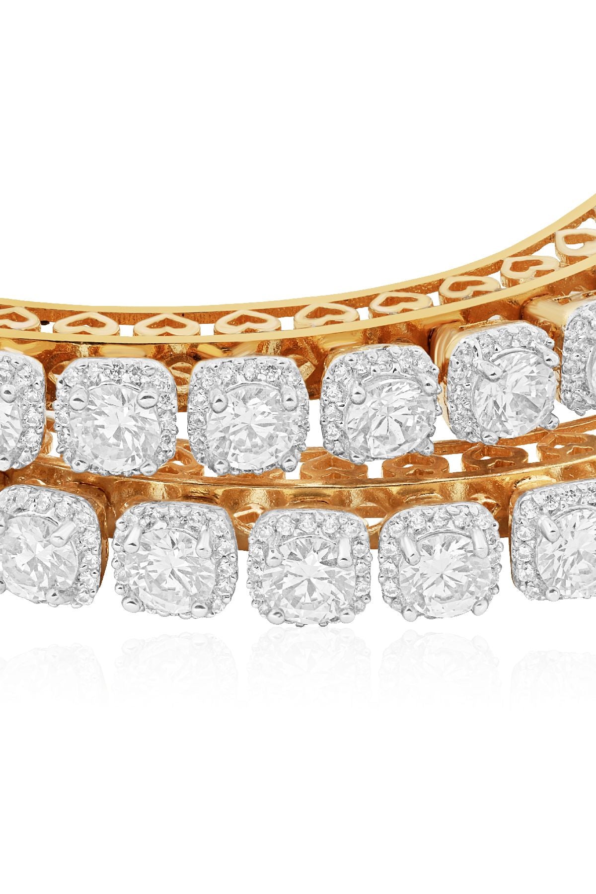 Bangles | Diamante Fusion Openable Bangles