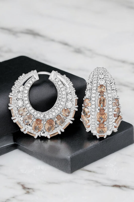 Earrings | Opulent Hues Hoops