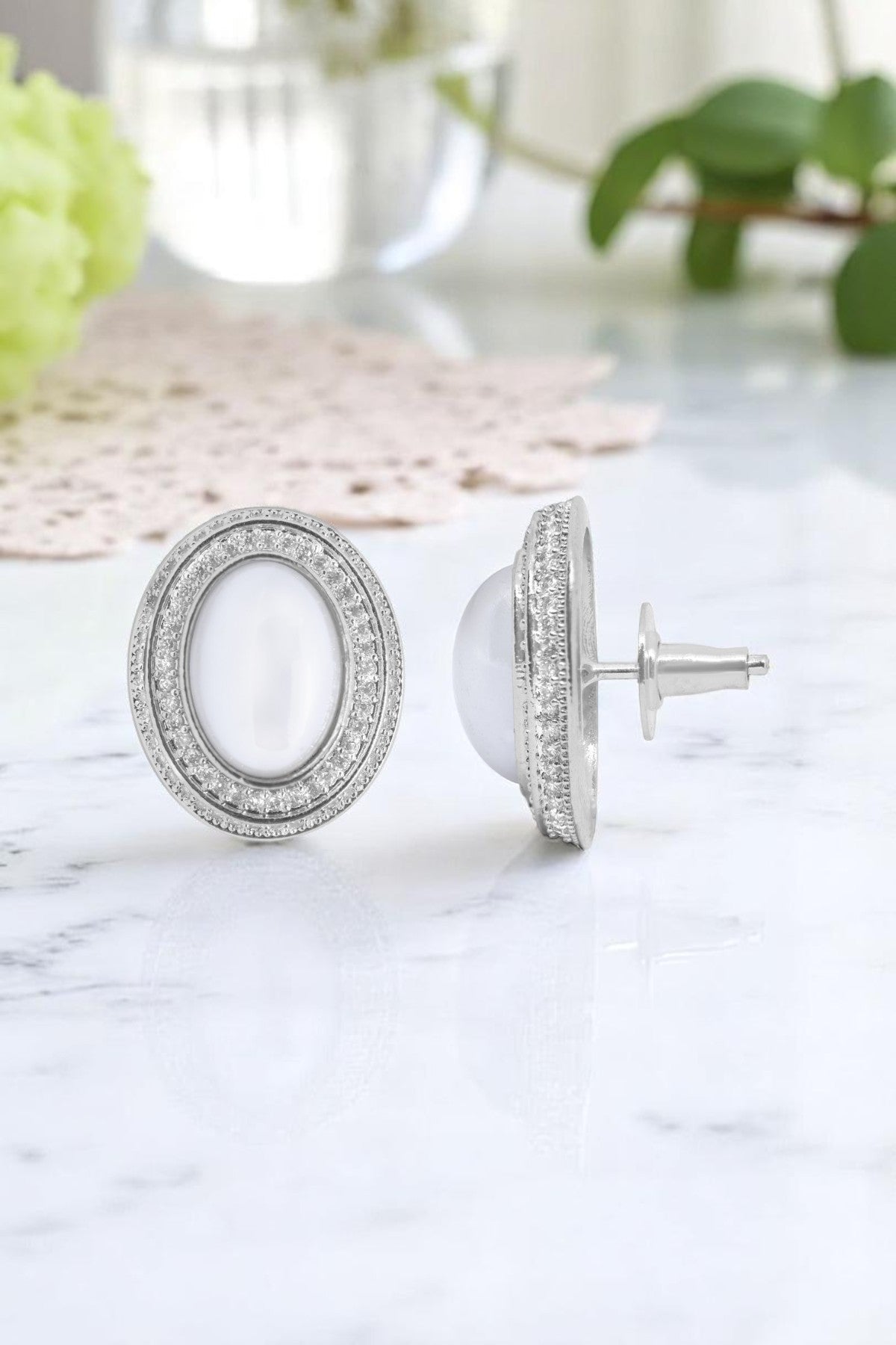 Earrings | Ornate Pearl Drops