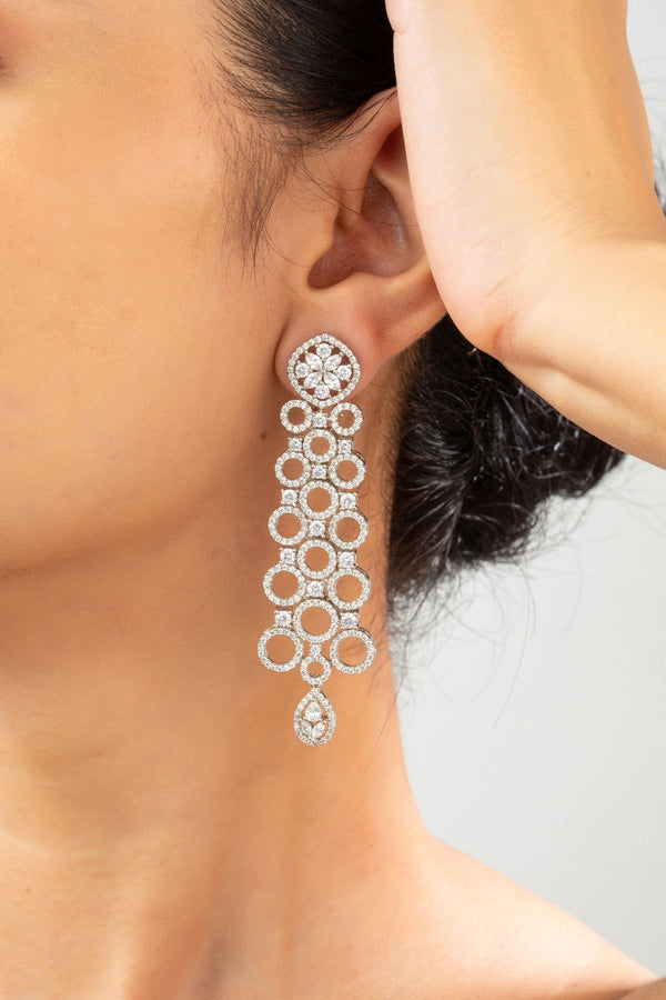 Dazzling Diamante Danglers