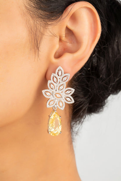 Earrings | Citrine Charm