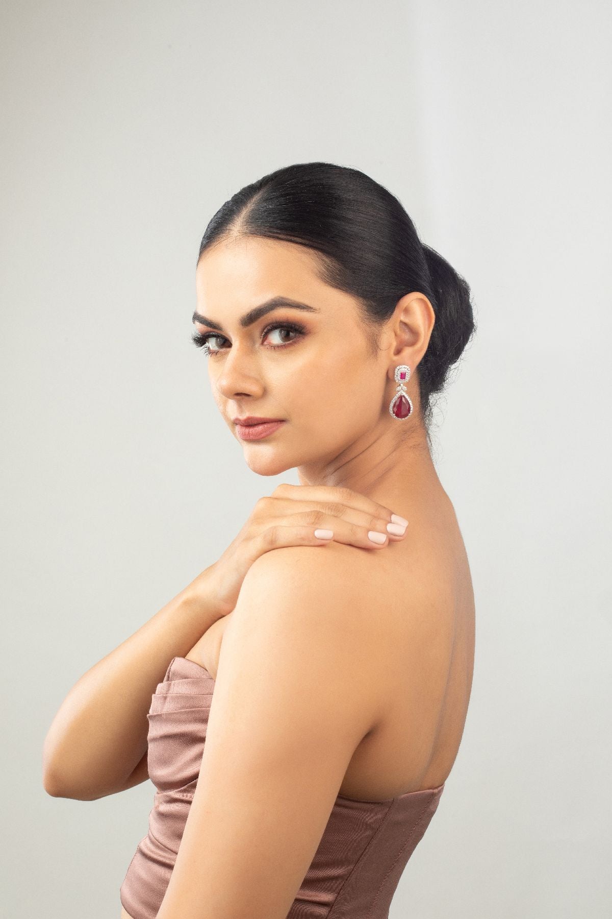 Earrings | Starlit Scarlet Drops