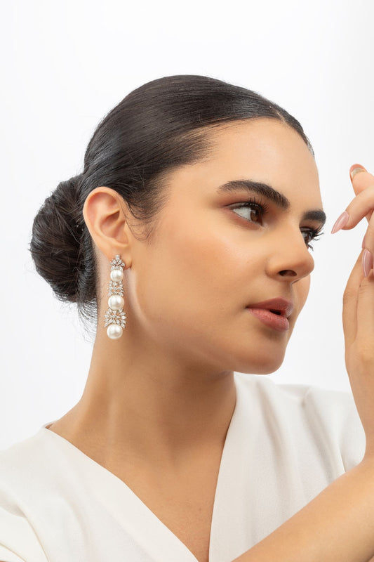 Earrings | Ava Pearl Danglers