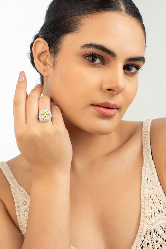 Ring | Golden Dawn Diamante