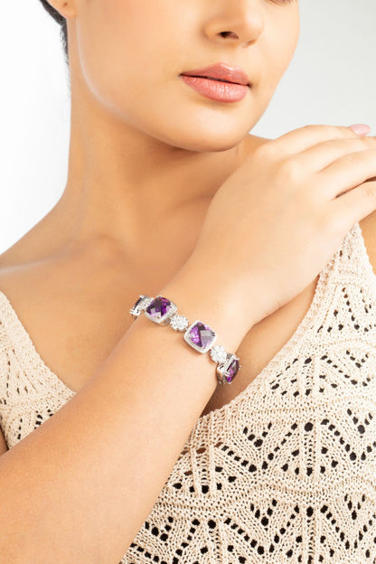 Bracelet | Azure Luxe Tennis Bracelet