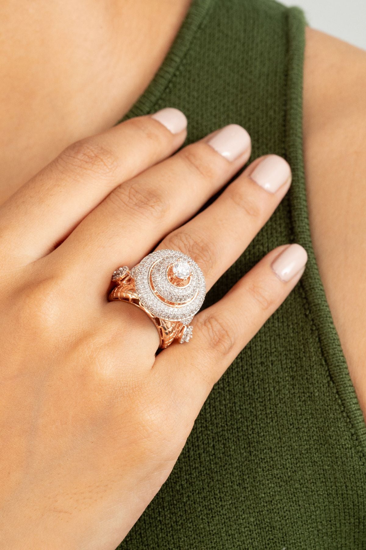 Ring | Triple Halo Band