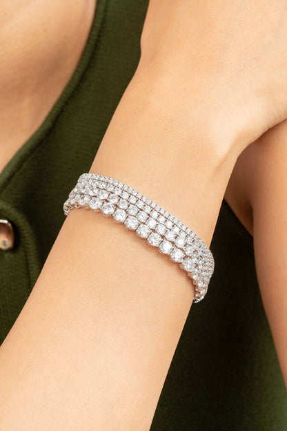 Bracelet | Radiant Diamante Quartet