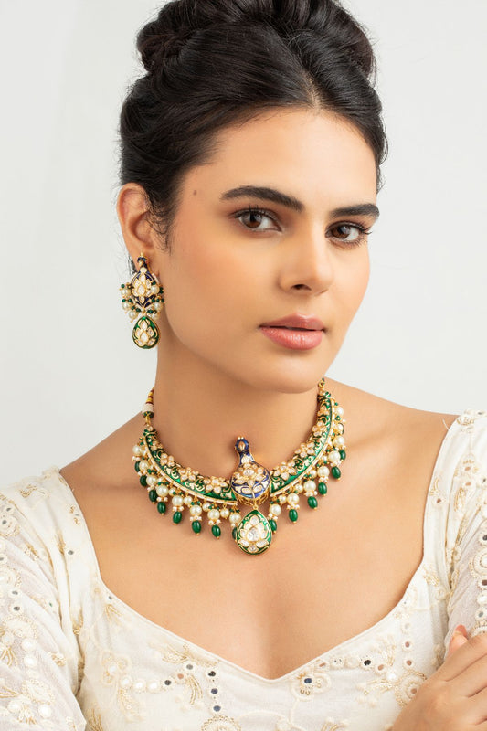 Necklace Set | Kashi Kundan Set