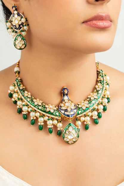 Necklace Set | Kashi Kundan Set