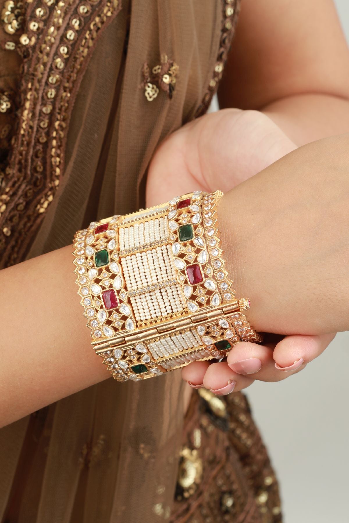 Bangles | Mughal Jewel Cuff