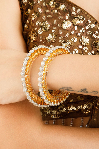 Bangles | Diamante Fusion Openable Bangles