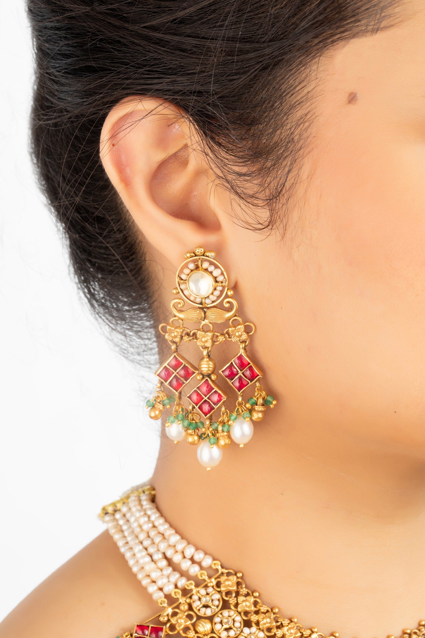 Necklace Set | Nayab Dulhan Sterling Silver Set