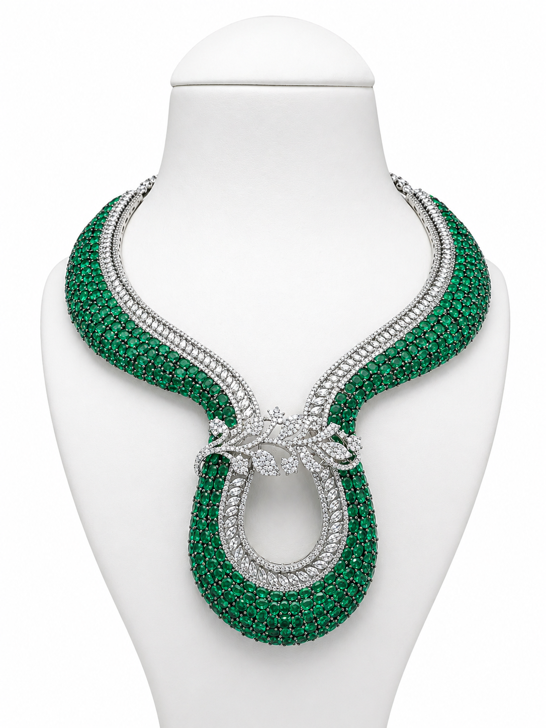Necklace Set | Emerald Royale Cascade Set