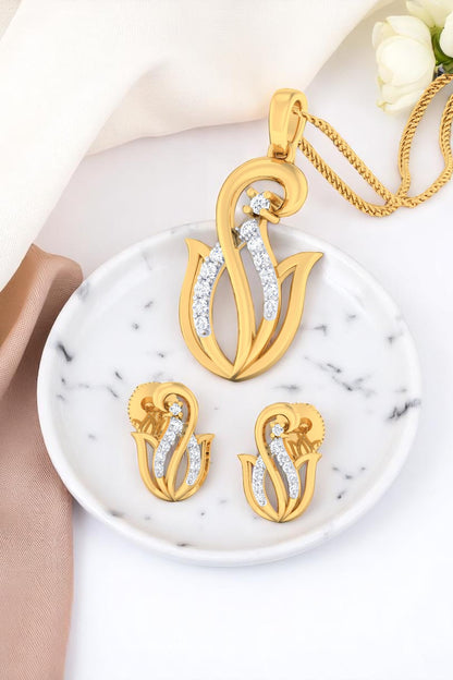 Pendant Set | Tulyn Twist Set | Sterling Silver