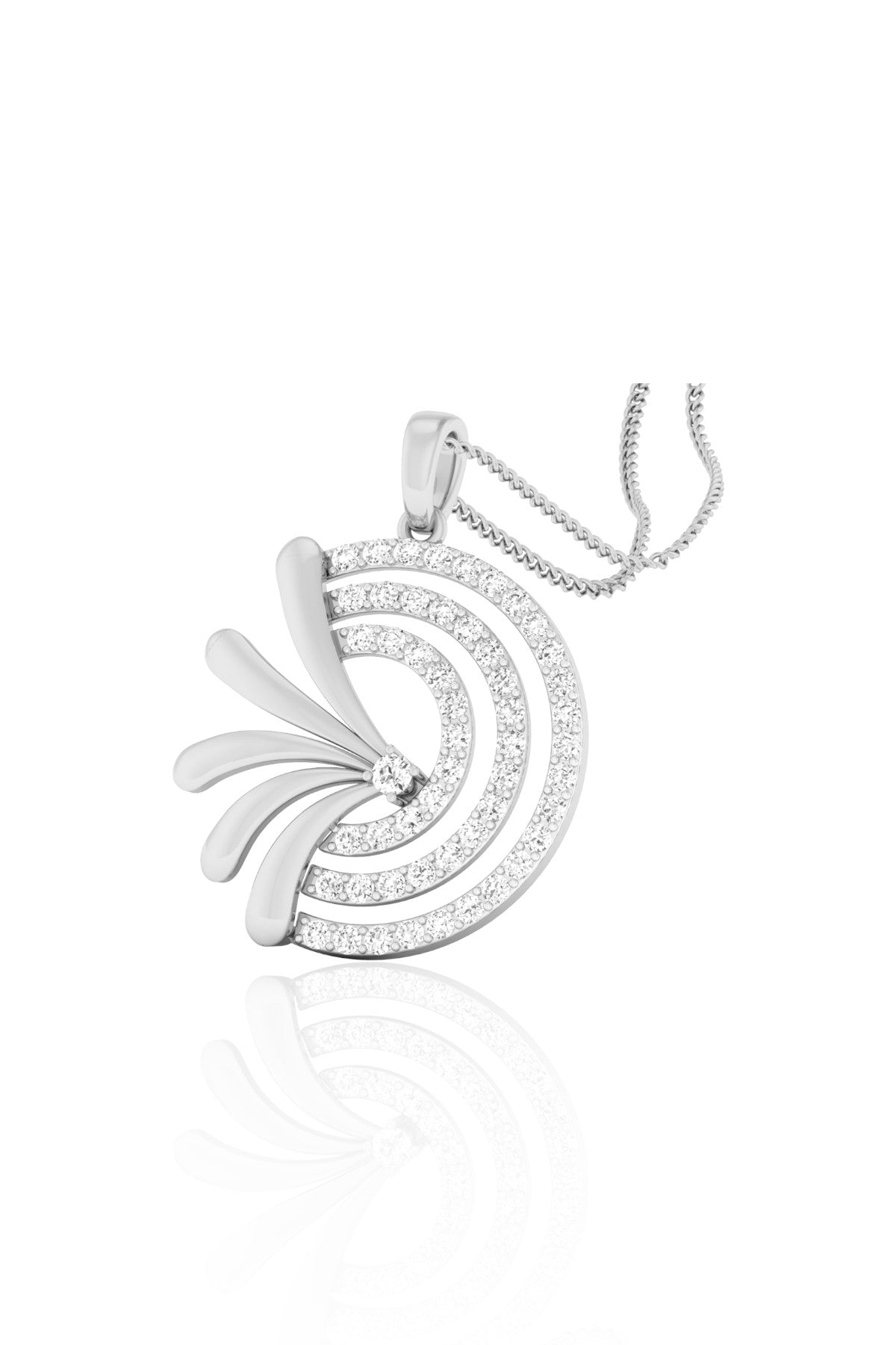 Pendant Set | Aura Swirl Set | Sterling Silver
