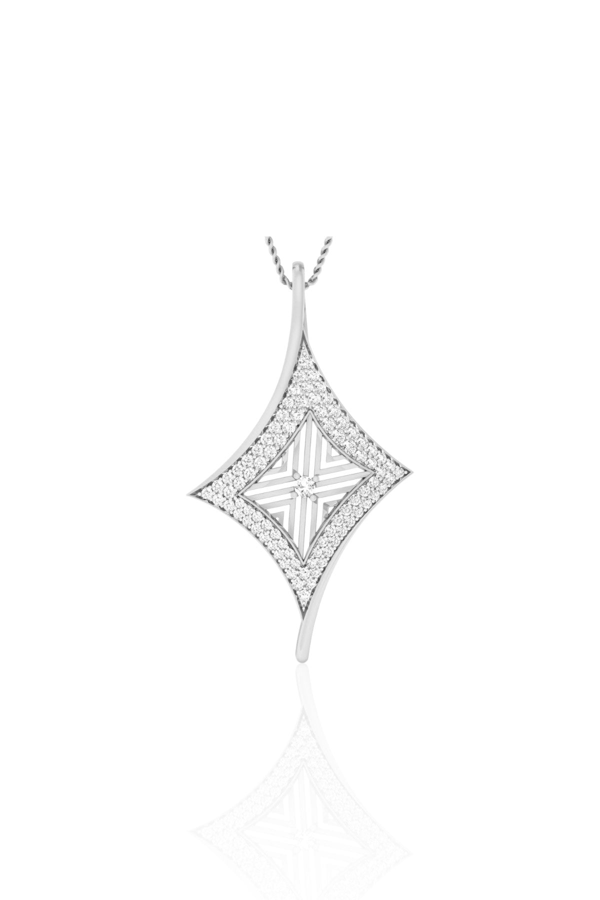 Pendant Set | Nova Frame Set | Sterling Silver