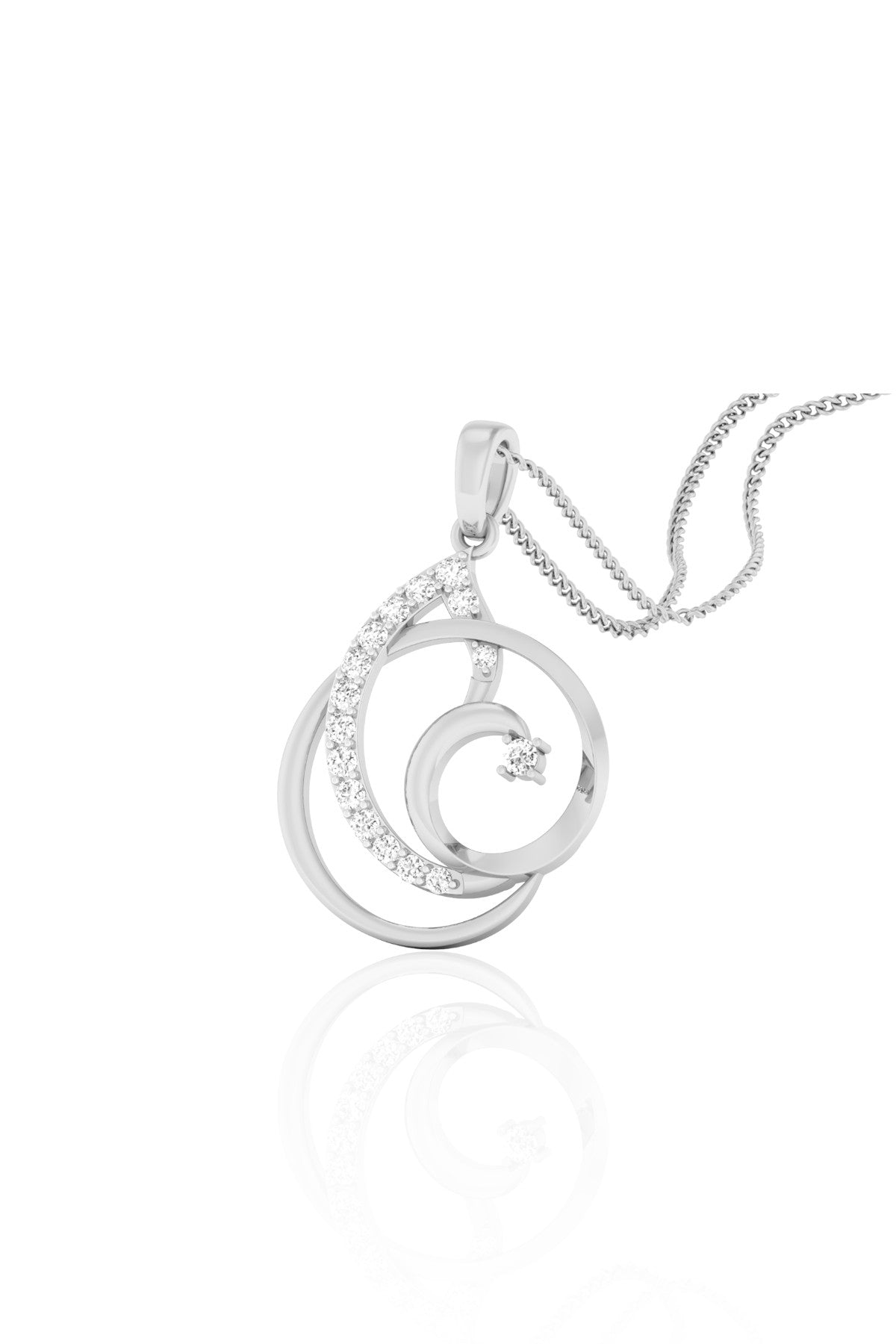 Pendant Set | Twilight Wave Set | Sterling Silver